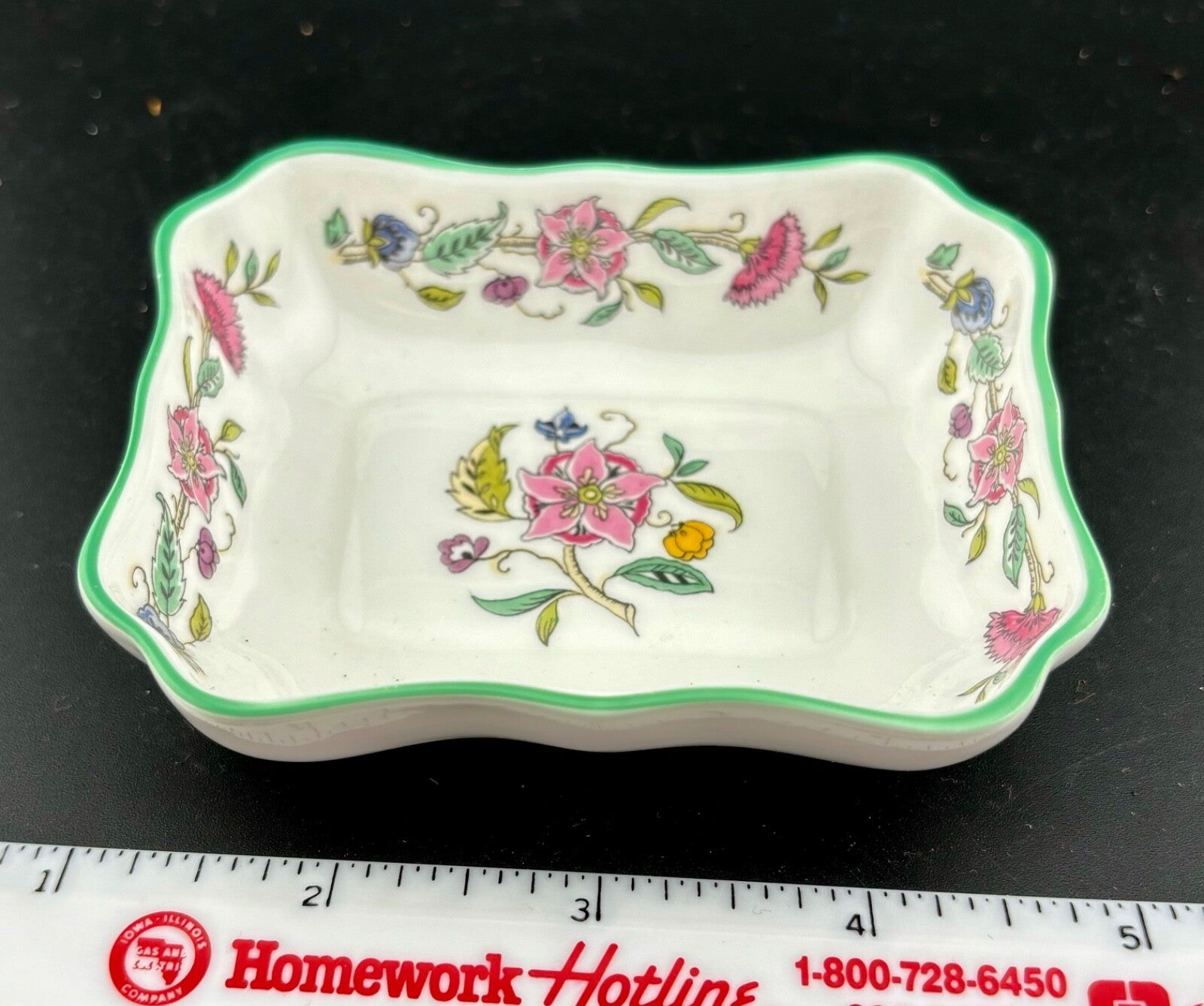 Minton Bicentenary Bone China Haddon Hall Trinket Dish