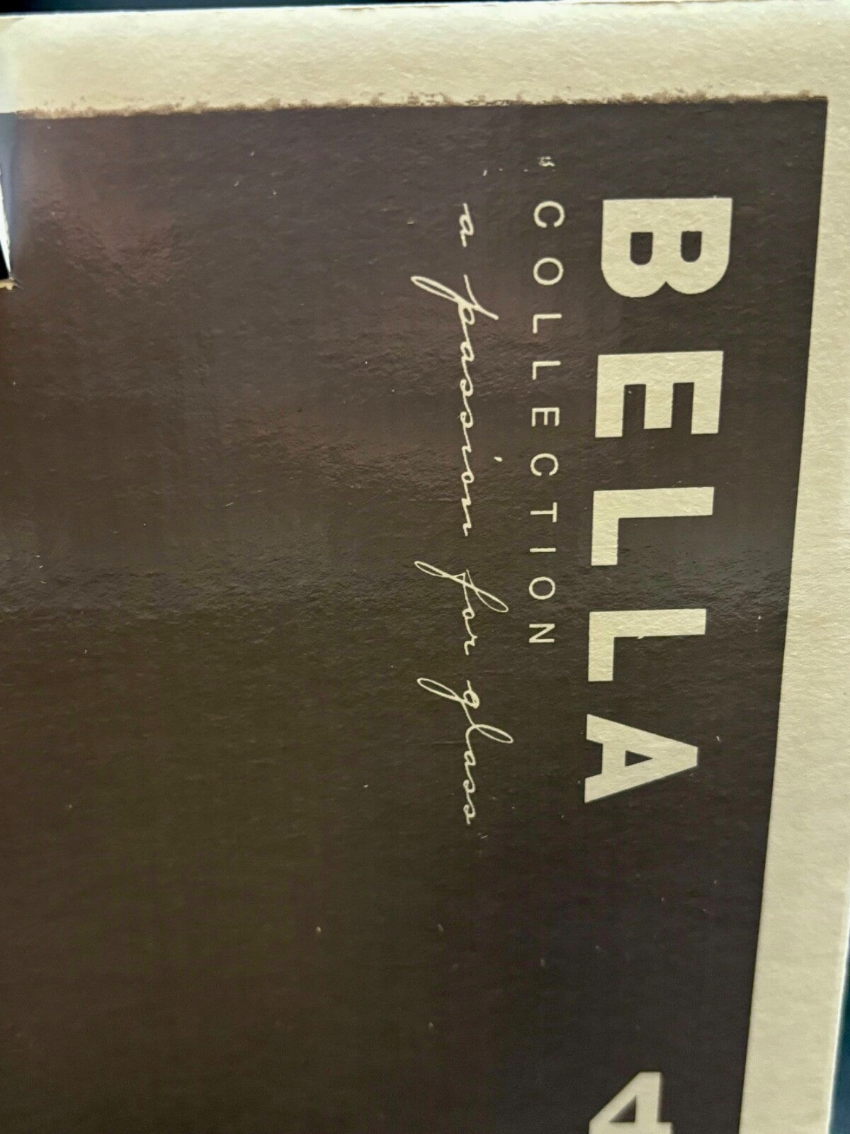 Tag Bella Collection Martini Glasses(4) NIB