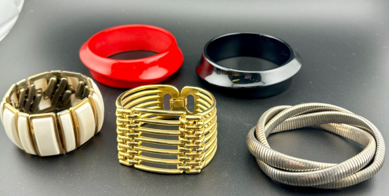 Lot of 8 Bracelets From the Late 1980's/Early 1990's Bangle NK