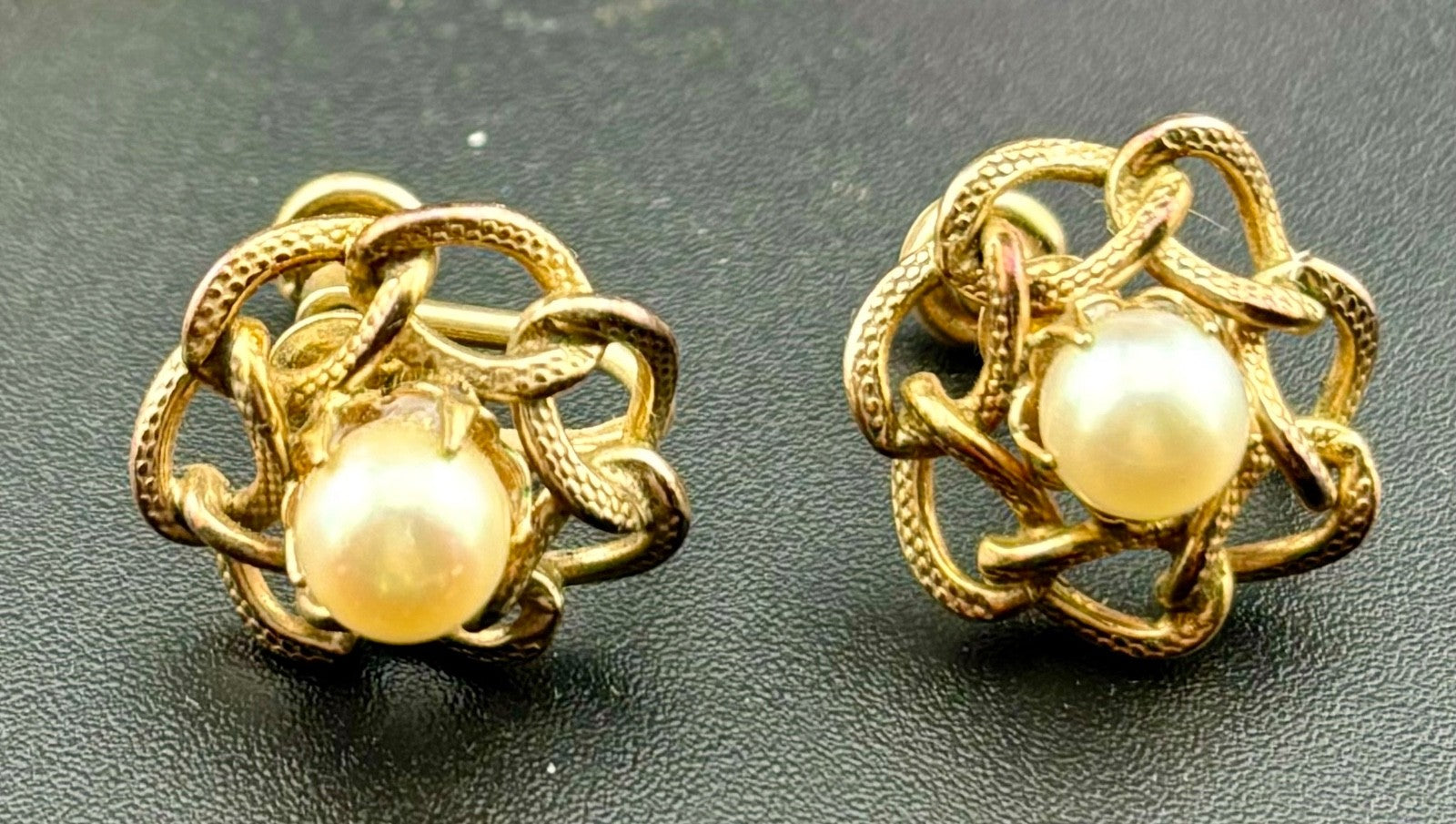 Vintage Screw-Back Earrings 6 Pairs Lisner and Gold-Filled