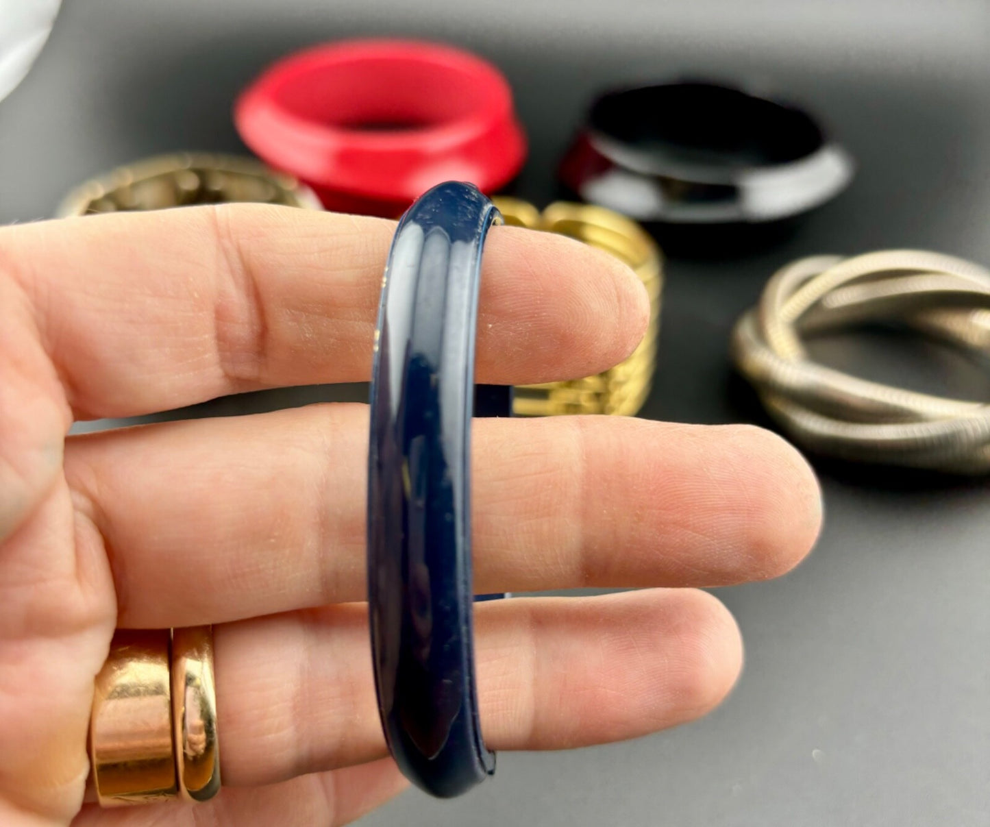 Lot of 8 Bracelets From the Late 1980's/Early 1990's Bangle NK