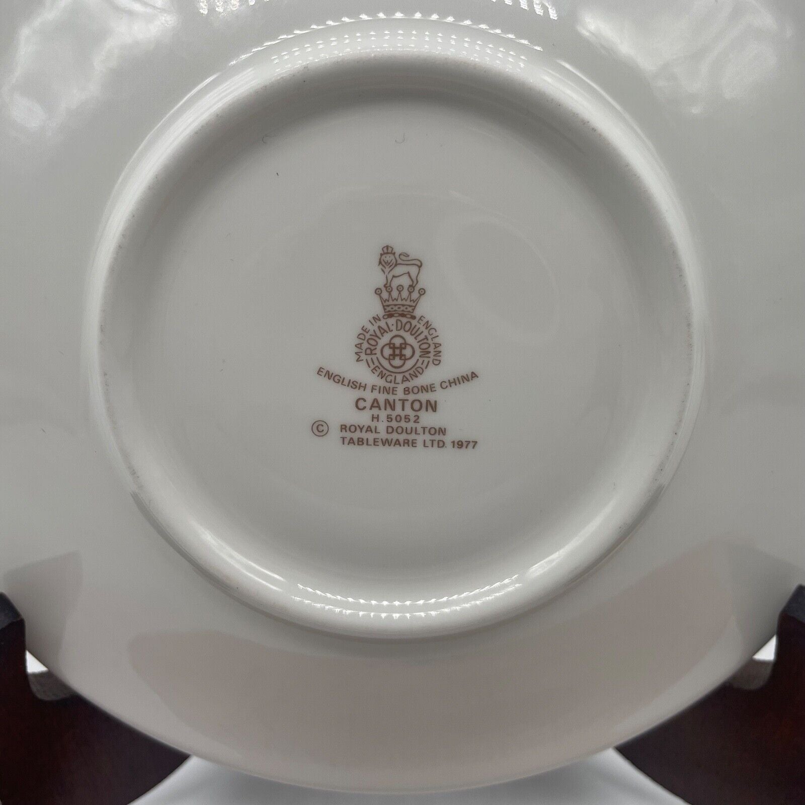 Royal Doulton "Canton" Saucers Set of Five