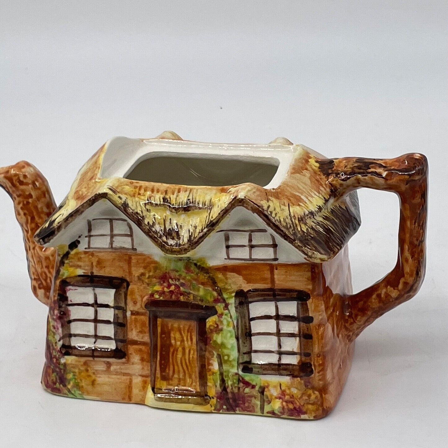 Vintage Price Kensington Ye Olde Cottage Ware Porcelain Teapot Reg. No. 845007