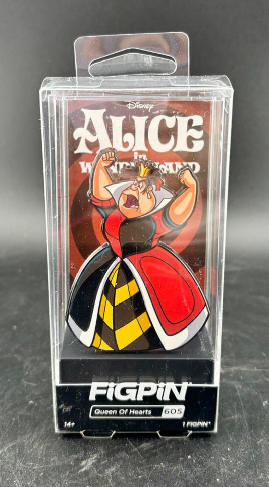 FiGPiN Alice in Wonderland Queen of Hearts #605 Classic Enamel Pin