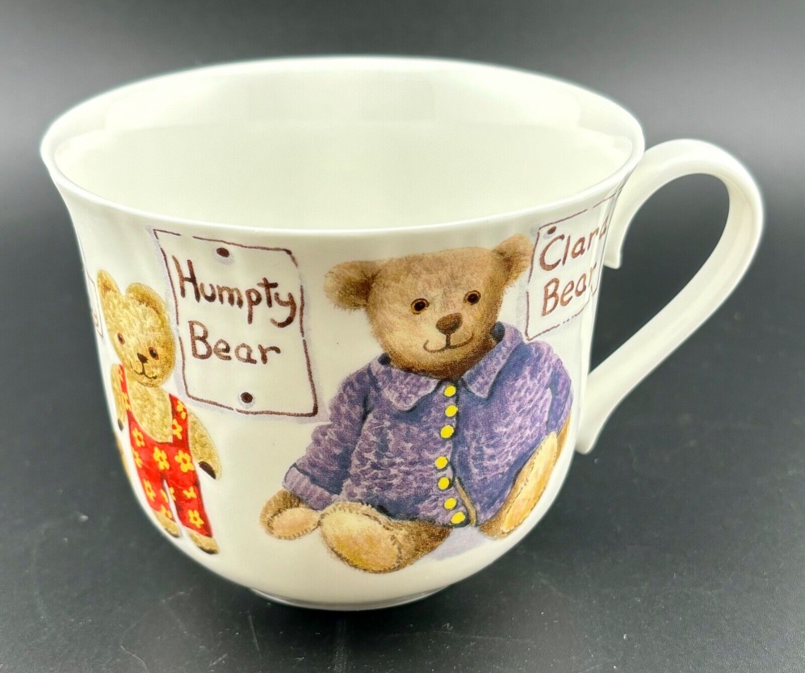 1997 My Favorite Teddies Roy Kirkham Oversized Tea Cup/Saucer