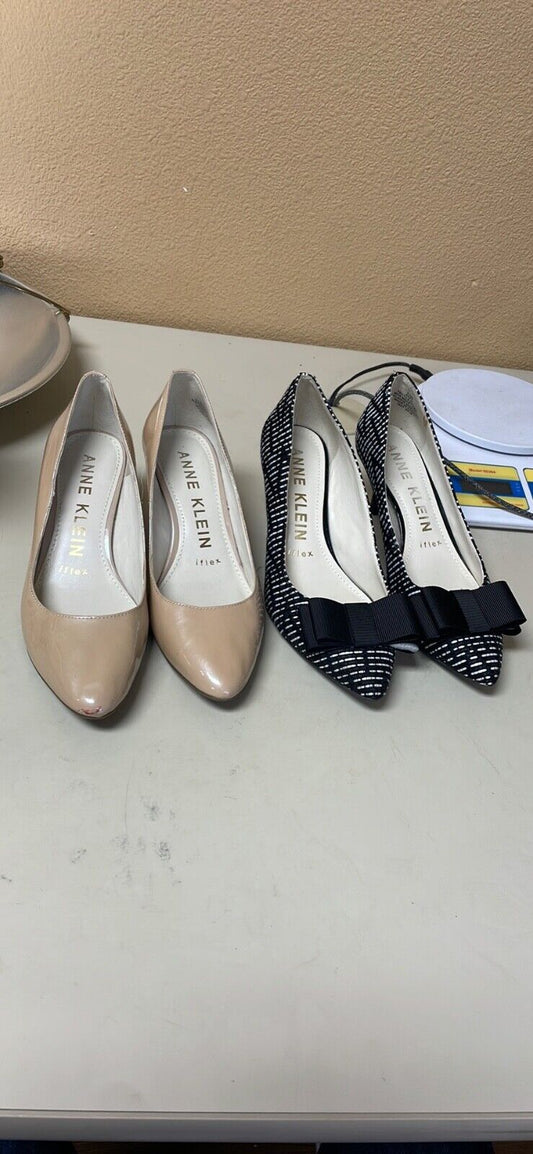 Two Pairs Anne Klein Heels Size 6.5