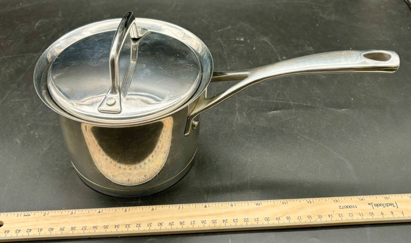 Kirkland signature stainless steel Saucepan 1.5 Qt